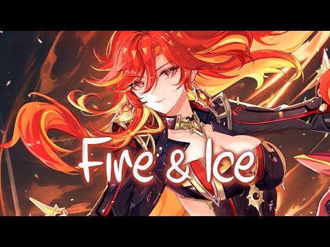 「Nightcore」 Fire & Ice - Jim Yosef ft. Scarlett ♡ (Lyrics)