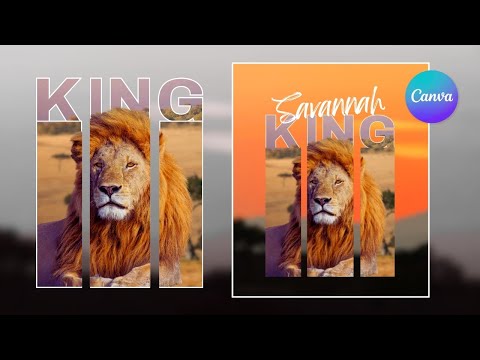 How to Create Text Masking in Canva (EASY!)