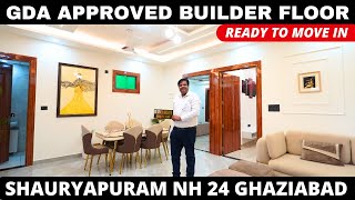 Golden Avenue- GDA Approved 3bhk Builder Floors in Shauryapuram NH24 Ghaziabad | #3bhk #realestate