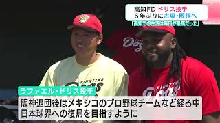 高知FDドリスが阪神に入団へ　昨季から複数NPB球団スカウトが視察→6年ぶり“古巣”復帰　藤川監督、嶋村麟士朗、DeNA若松尚輝との“縁”も