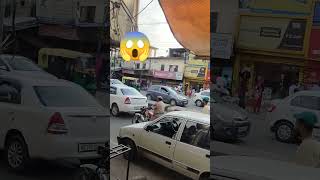 kisne kiya over take.                                    car accident 😱 #Goslow #saferoads
