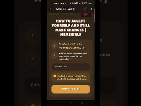 How to Accept Yourself.memefi code.