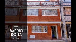 Casa Residencial - Barrio Boita Bogotá 6 mts frente * 14 mts de fondo!