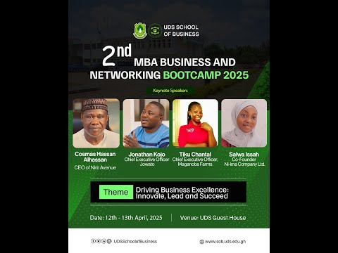 2nd MBA BUSINESS AND NETWORKING BOOTCAMP 2025-Part I