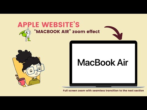 Full-Screen Text Zoom Animation with Seamless Section Transition #gsap #gsapanimation #animation