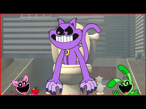 CATNAP SKIBIDI TOILET Meme Song (GameToons Animation)