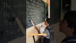 Reading English sentences #kidslearningenglish #zpschool