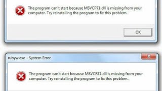 Dll problem fixed