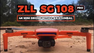 ZLL SG108 PRO MINI DRONE #dronereview