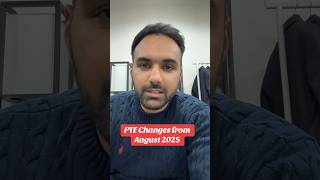 PTE Academic Changes from August 2025 #shorts #pte #pteacademic #pteexam