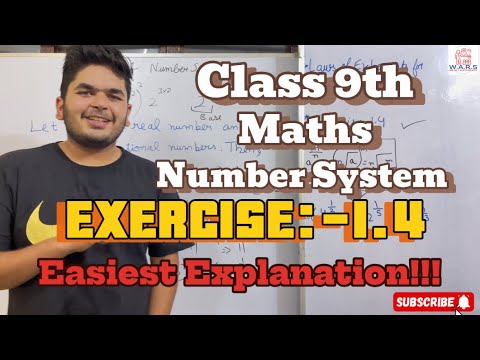 Class 9th Chapter 1 , Ex: 1.4 , Number Systems (easy explanation)