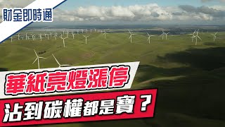 財金即時通-20230727／華紙亮燈漲停 沾到碳權都是寶？