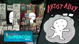 I Almost Died in Miami Beach........... Florida Supercon Artist Alley 2025