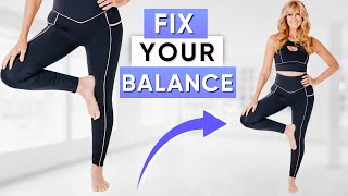 Fix Your Balance in Just 8 Minutes a Day! Fast Results 💃🏼