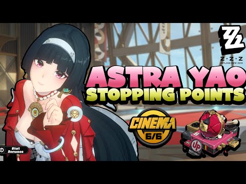 How Good is Astras Engine and Cinemas? Astra Yao Stopping Points | Zenless Zone Zero | Invest w Hako