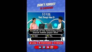 Chlorine || IIT&JEE Questions NO 09 || VIII Class
