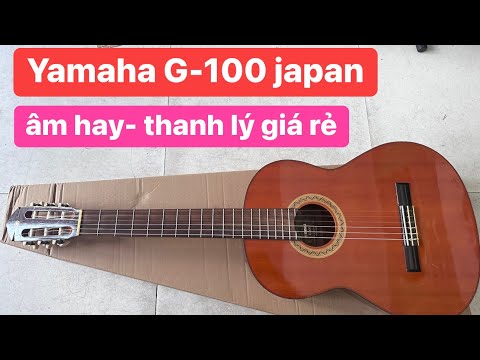 Đàn guitar Yamaha G-100 japan âm hay. Giá: 1tr600k. guitar yamaha, guitar nhật 0936057750