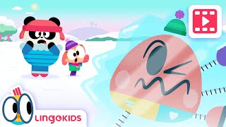 BABY BOT FROZEN 🤖 ❄️🎿 Cartoons for Kids | Lingokids Baby Bot S1. E7