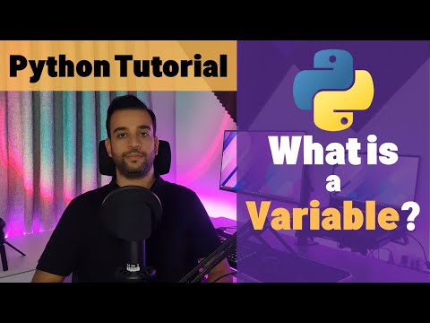 Python Tutorial - Part 9 - What is a Variable?