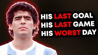 The Day Football Lost Diego Maradona