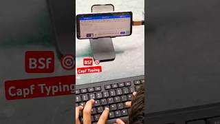 🎯Capf Typing #bsf #crpf✅#typingexam