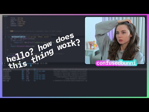 code with me for 1 hour (cozy, soft typing)
