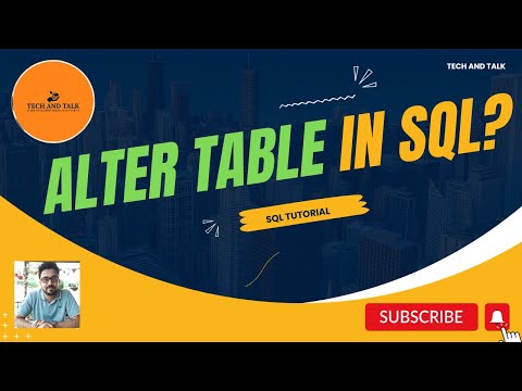 Alter Table in SQL | Learn Basic | SQL for Beginner