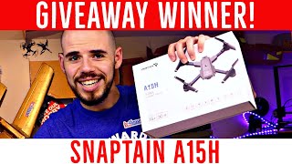 And the winner is...! (Snaptain A15H GiveAway Winner Announced)