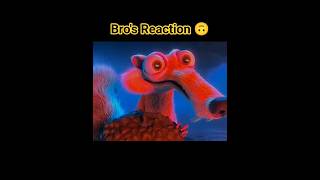 Bro's Reaction☠️ #animation #cartoon #cartoons #reaction