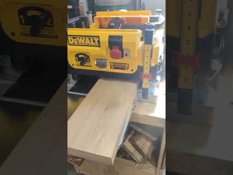 Dewalt 735 Planer-Helical blade adjustment #shorts