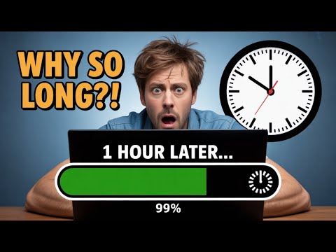 Windows Update Took 1 HOUR?! Here's Why It Happens & How to Fix It ⏳💻