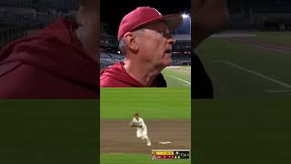 DVH on playing in NLR and team looking sluggish against Grambling #wps #arkansasbaseball #gohogs