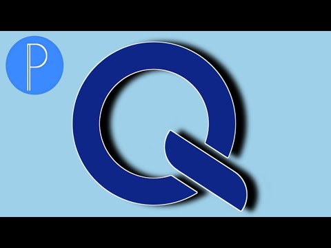 How to Design Q Letter Logo on Mobile with PixelLab | Creative Logo Tutorial | Technical Usman 079