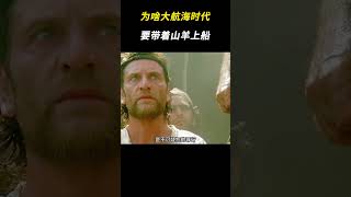 为啥大航海时代要带着山羊上船 #山羊 #离谱 #万万没想到