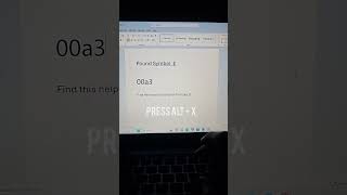 Pound Symbol £ in MS Word #2025 #computer #msword #microsoft #excel