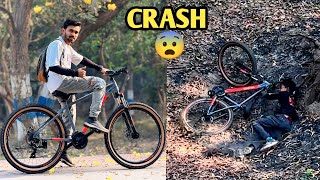 New cycle crashed 😲 Fittrip scrambler crazy off Road Review !!