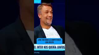 Batistuta AFIRMANDO que podía JUGAR con Crespo #futbol #crespo #batistuta