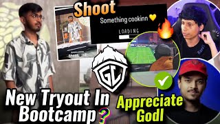 Godl New Tryout In Bootcamp 😳❓| Soul & RNTX Appreciate Godl In EWC 💛🔥 | Admino Shoot💯 Godl Comeback