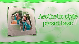 Aesthetic alight motion preset 🥺❤️|| #alightmotion #aestheticedit #sanatwice