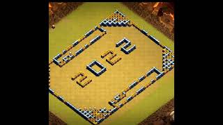 2022 new funny and design base#clashofclans #coc #shorts #youtubeshorts #shortyoutube #princeislive