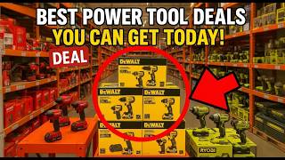 Best Power Tool Deals You Can Get TODAY!