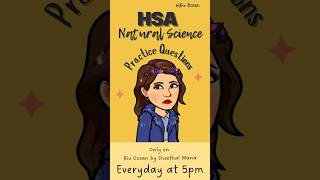 HSA NATURAL SCIENCE | #viralvideo #viralshort #viralshorts #viralvideos #hsaexam #hsanaturalscience