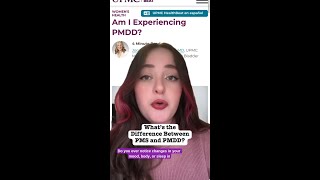 PMS vs. PMDD - What's the Difference?