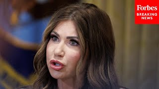 'Don't You Dare Say That Ever Again': Sec. Noem Blasts Claims Of Ice Targeting People Based On Race