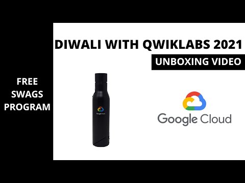 Google Cloud swags unboxing | Diwali With Qwiklabs 2021 | Google Cloud Black Zipper