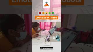 🤖💬 Can robots feel emotions?  #roboaiapaths #robotics #education #futureengineers #robotlife