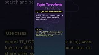 Terraform Debugging concepts | Flashcards to learn terraform Automation 💪