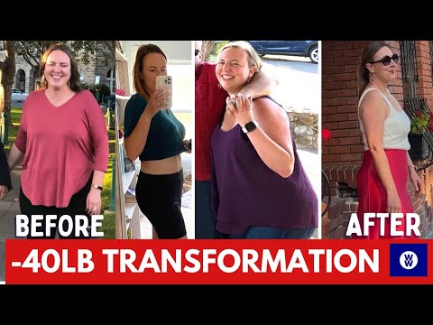 40 Pound Weight Loss Transformation Before and After Photos on Weight Watchers