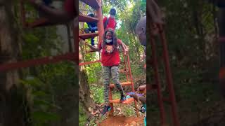 Emmanuel & his friends @the tacugama chimpanzee sanctuary