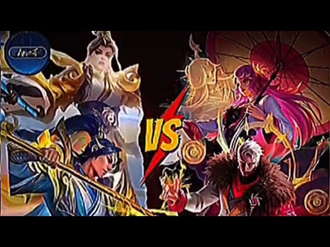 Exorcist VS. Heavenly Artifact  Best Battle Lou Yi & Zilong Best Fight #youtube #mobilelegends